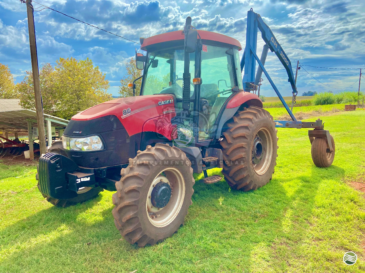 TRATOR CASE CASE Farmall 80 Tração 4x4 JZ Implementos Agrícolas TOLEDO PARANÁ PR